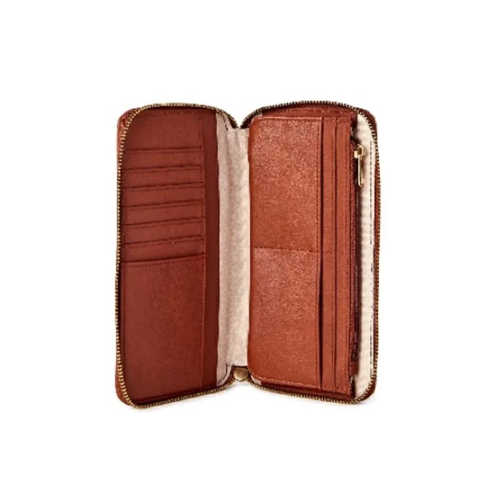 Women’s Freda Zip Around Wallet Bag Purse - Picture 5 of 5